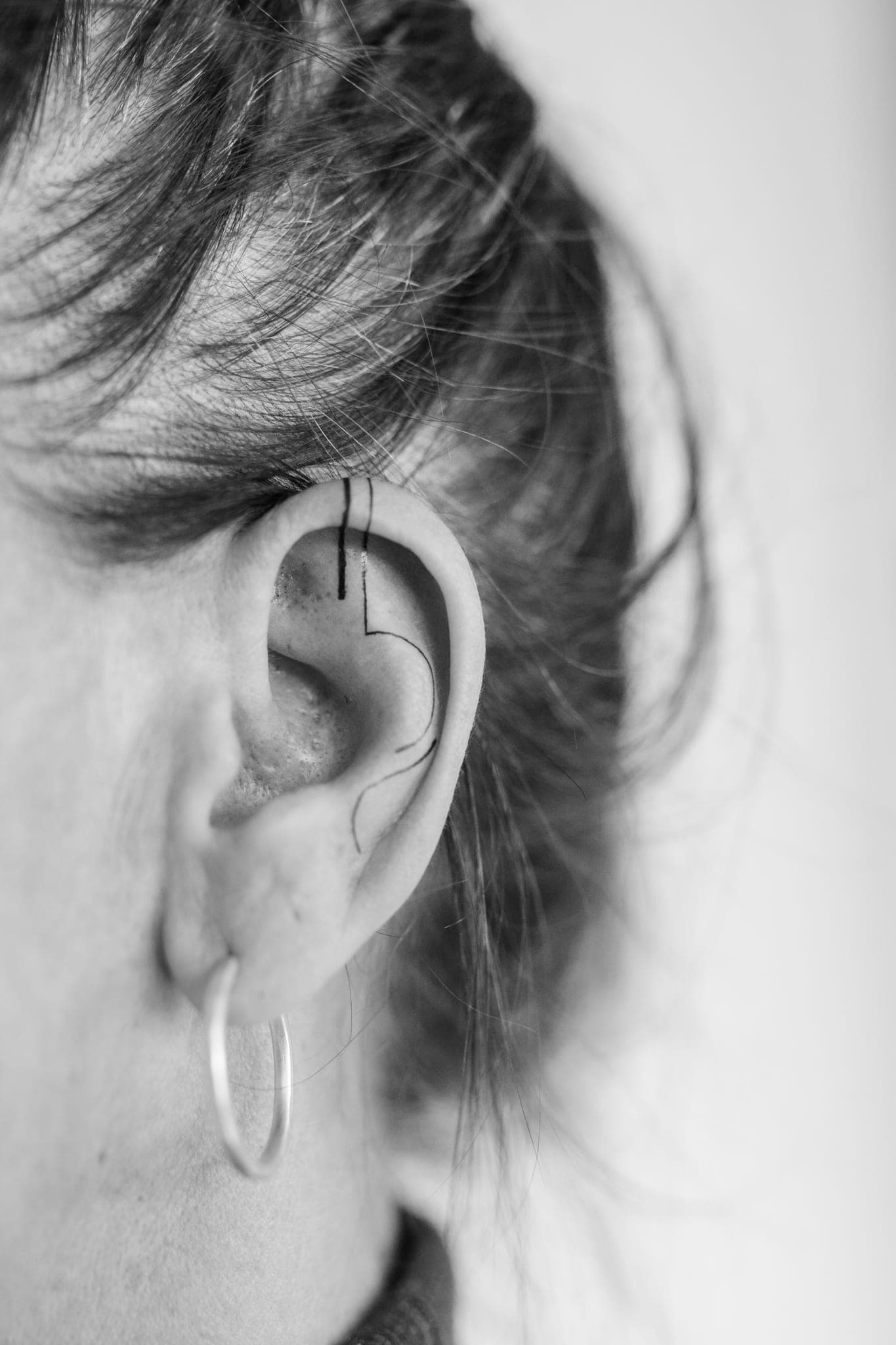 Ear Candy 03 – Fineline, Illustrativ von Natalie, Atelier Noir nu Köln